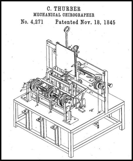 1845 Chirographer
