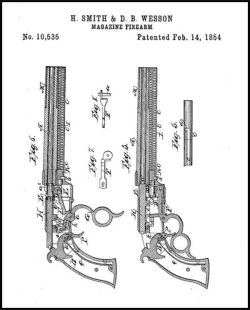 1854 Magazine Firearm