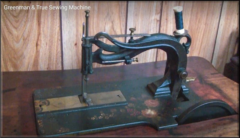 1859_1861_Greenman_and_True_Sewing_Machine 1859_1861_Greenman_and_True_Sewing_Machine