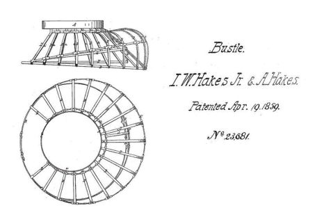 1859 Ladies' Bustle