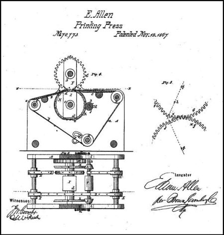 1867 Printing Press