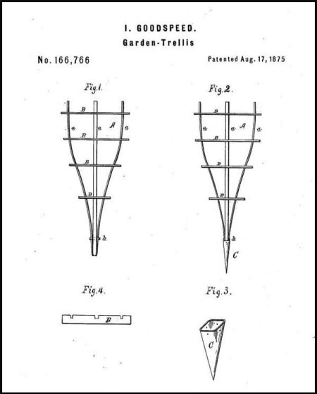 1875 Garden Trellis