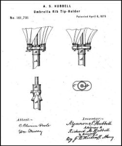 1875 Umbrella Rib Tip Holder