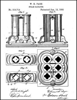 1885 Steam Radiator